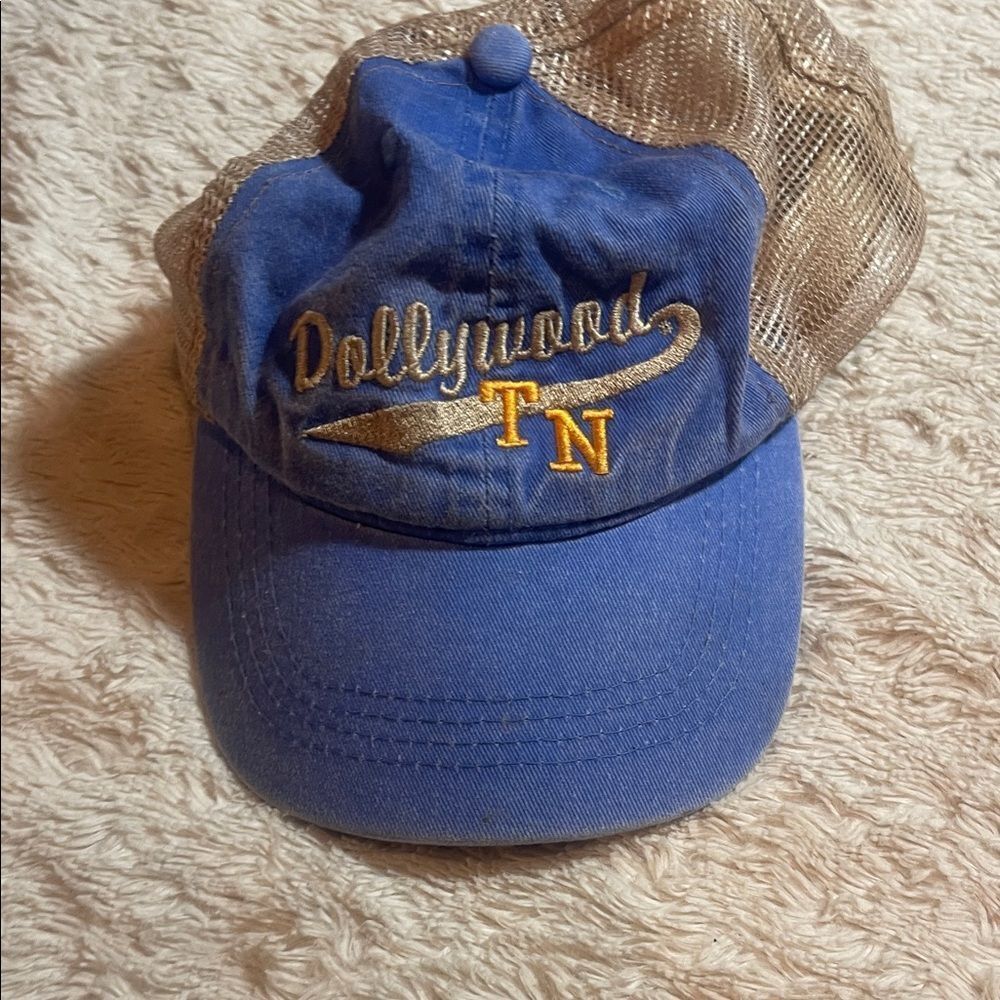 Dollywood Blue and Tan Cap youth